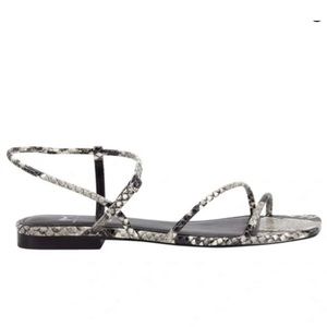Marc Fisher Snakeskin Sandals